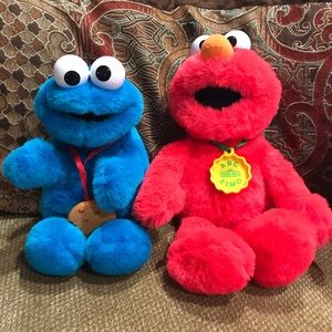 ABC Elmo and Yum Yum Cookie Monster